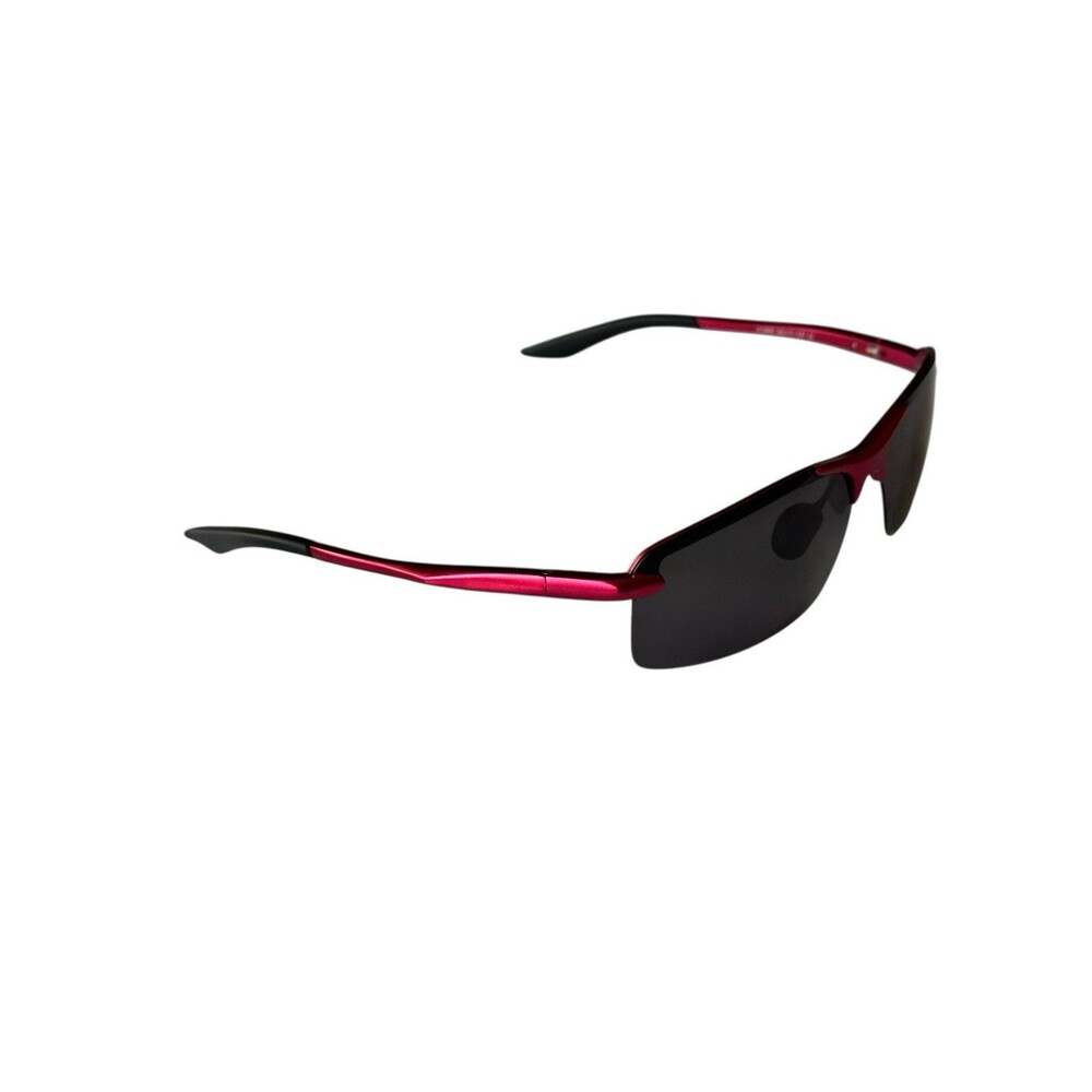 Breed Sunglasses Man Red Frames Shield Sporty 015RD 64011-127 GREAT